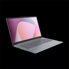   LENOVO Notebook - IdeaPad Slim 3 15AMN8, 15.6" FHD, AMD Ryzen 3-7320U, 8GB, 512GB SSD, NoOS, Arctic Grey