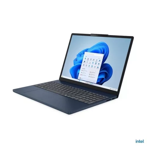 LENOVO Notebook - IdeaPad Slim 3 15IRH10, 15,3" WUXGA, Intel Core I5-13420H, 8GB, 512GB, NoOS, NoAdp, Cosmic Blue