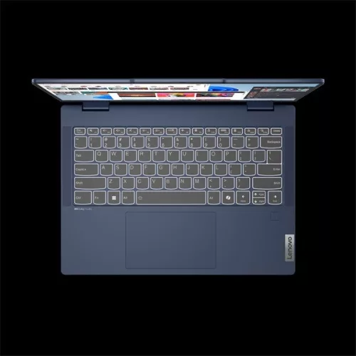 LENOVO Notebook - IdeaPad 5 2-in-1 14IAL10, 14.0" WUXGA Touch, Intel Core U7 255H, 24GB, 1TB SSD, NoOS, Cosmic Blue, PEN