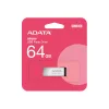 ADATA Pendrive - 64GB UR350 (USB3.2, víz és porálló, fekete)