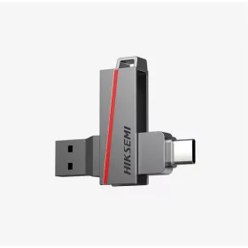   Hikvision HIKSEMI Pendrive - Dual Slim, 256GB, USB3.2 - Type-C, Ezüst