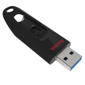   SanDisk Pendrive - 128GB Cruzer Ultra (130MB/s, USB 3.0, fekete)