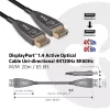 Club 3D Kábel - CAC-1079 (DisplayPort 1.4 Aktív Optikai Egyir. M/M, 8K@60Hz, 20m)