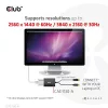 Club 3D Átalakító - CAC-1130-A (Mini DisplayPort to Dual Link DVI, HDCP OFF, Apple)