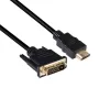 Club 3D Kábel - CAC-1210 (DVI-D to HDMI 1.4, 2m, M/M, Bidirectional, UHD 4K30Hz)