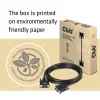 Club 3D Kábel - CAC-1223 (DVI-D Dual Link, 24+1, Bidirektional, 28AWG, 3m, Plug & Play)