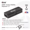 Club 3D Átalakító - CAC-1307 (HDMI aktív ismétlő 4K60Hz, Micro USB tápellátás, 18Gbps, 3D, HDR, HDCP 2.2&1.4)