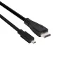 Club 3D Kábel - CAC-1351 (Micro HDMI to HDMI 2.0, 4K60Hz, 1m, Bi-Directional)