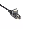 Club 3D Kábel - CAC-1360 (HDMI 2.0 4K60Hz 360° forgatható, 2m)