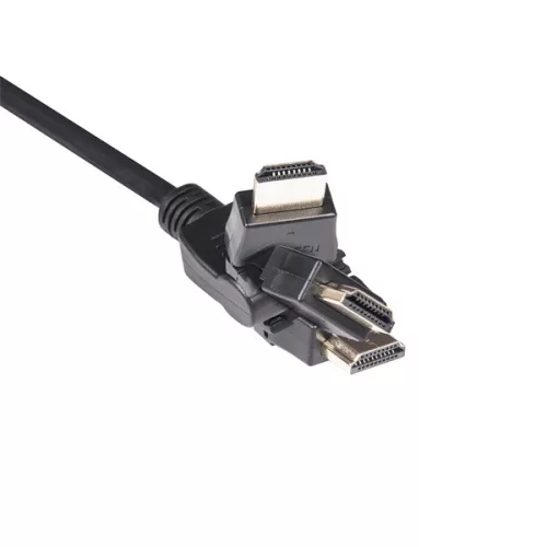Club 3D Kábel - CAC-1360 (HDMI 2.0 4K60Hz 360° forgatható, 2m)