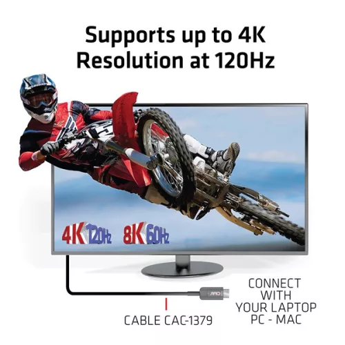Club 3D Kábel - CAC-1379 (HDMI 2.1 Ultra High Speed,  AOC, M/M, 8K60Hz, 4K120Hz, 20m, eARC, VRR, HDR10, DSC 1.2)