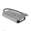 Club 3D Átalakító - CAC-1510 (3.2 USB-C Gen 1 to DVI-D Dual Link, HDCP ON, 4K30Hz)