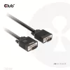 Club 3D Kábel - CAC-1703 (VGA Bidirectional, M/M, 3m, 28AWG, Full HD 1080p)