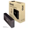 Club 3D Átalakító - CAC-1903 (5 port, 111W töltő, 4xUSB-A, 1xUSB-C PD)