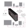 Club 3D Átalakító - CAC-1903 (5 port, 111W töltő, 4xUSB-A, 1xUSB-C PD)