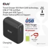 Club 3D Hálózati Adapter - CAC-1908EU (100W GAN, USB-IF, egyportos USB-C, PD 3.0 támogatás)