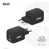 Club 3D Hálózati Adapter - CAC-1913EU (65W GAN, Triple port 2xUSB-C 1xUSB-A PD 3.0)