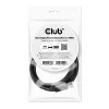 Club 3D Kábel - CAC-2163 (Mini DisplayPort to DisplayPort 1.2, 2m, 4K 60Hz, Bidirektional, 21.6Gbps, zárral)
