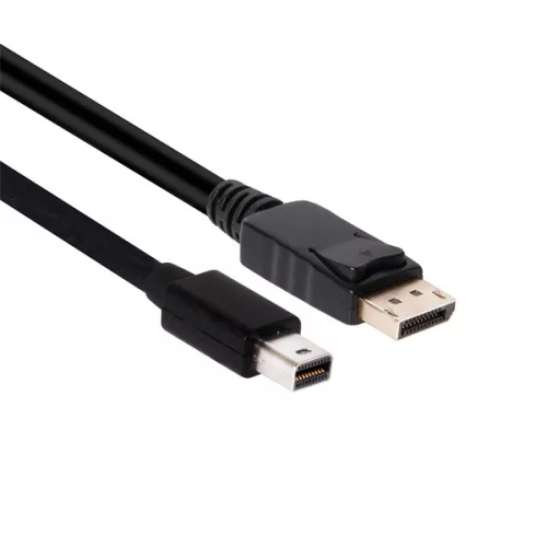 Club 3D Kábel - CAC-2163 (Mini DisplayPort to DisplayPort 1.2, 2m, 4K 60Hz, Bidirektional, 21.6Gbps, zárral)