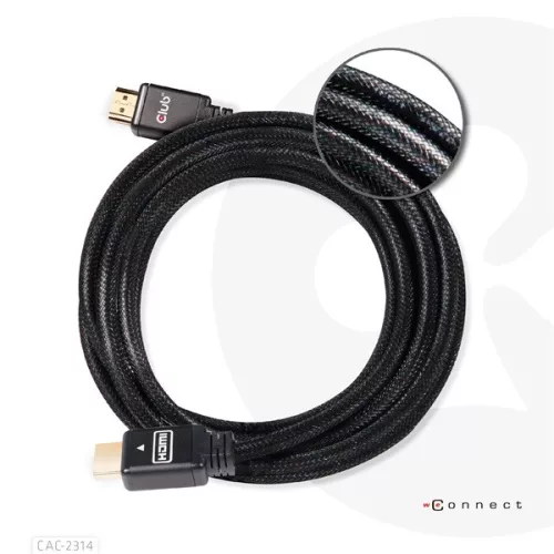 Club 3D Kábel - CAC-2314 (HDMI 2.0 4K60Hz RedMere, M/M, 15m, 18Gbps, UHD, AWG28)