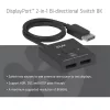 Club 3D Switch - CSV-1009 (DisplayPort 1.4 to 2x DisplayPort, 8K60Hz)