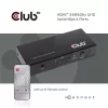 Club 3D Switch - CSV-1370 (HDMI 2.0, 4K60HZ, 4 Port, IR távvezérlővel)