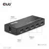 Club 3D Splitter - CSV-1385 (1 to 4 HDMI, 4K120Hz, 3D, HDCP 1.4/2.2, Audio, 6Gbps)