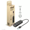 Club 3D USB Hub - CSV-1430A (3.2 USB-A to 3xUSB-A, RJ45)