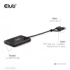 Club 3D Video Splitter - CSV-1475 (4K60HZ, 3.2 USB-C (USB-A Adapterrel) to 2xHDMI, Displaylink)