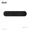 Club 3D Video Splitter - CSV-1475 (4K60HZ, 3.2 USB-C (USB-A Adapterrel) to 2xHDMI, Displaylink)
