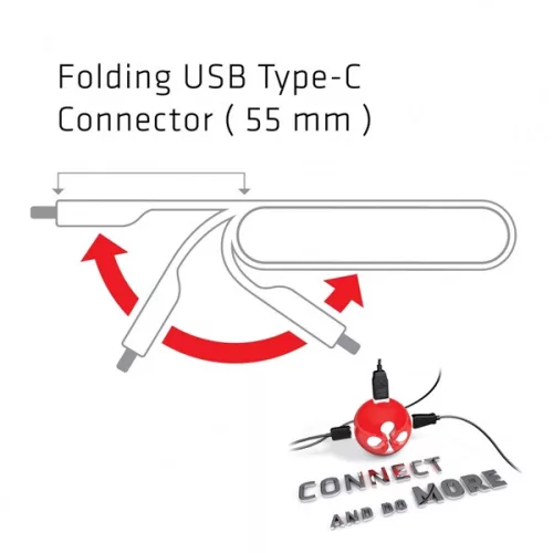 Club 3D Notebook Dokkoló - CSV-1532 (60W, 3.0 USB-C to D-Sub, VGA, 3.0 USB-A, (for Data) 3.0 USB-C)