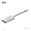 Club 3D USB Hub - CSV-1543 (USB-C Gen 2 to USB-C (data), USB-C (data+charge), USB-A (data), USB-A (data+charge)