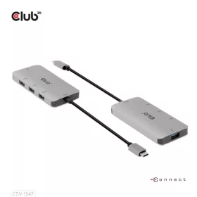 Club 3D USB Hub - CSV-1547 (USB-C Gen 2 to 4xUSB-A 10 Gbps)