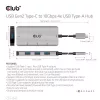 Club 3D USB Hub - CSV-1547 (USB-C Gen 2 to 4xUSB-A 10 Gbps)