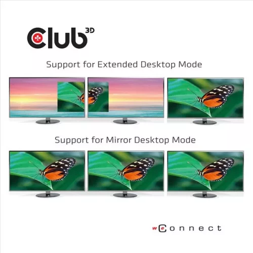 Club 3D MST Hub - CSV-1550 (3.2 USB-C Gen 1 to 3xDisplayport, Alternate Mode, 4K60Hz, HDR)
