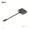 Club 3D USB Hub - CSV-1552 (3.2 USB-C Gen 1 to DisplayPort, HDMI, 4k60Hz)