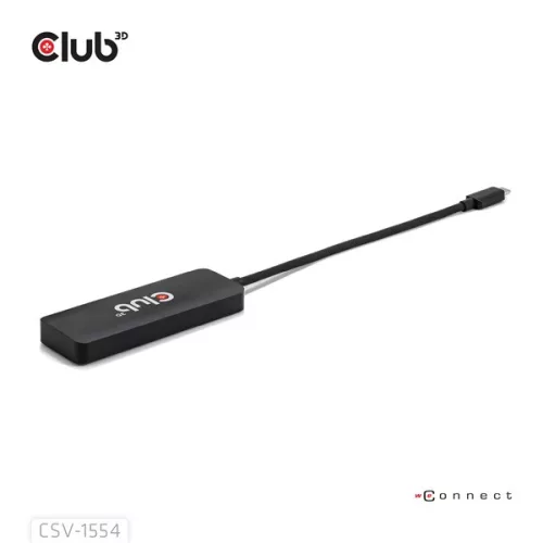 Club 3D USB Hub - CSV-1554 (3.2 USB-C to 3xHDMI, 4k60Hz)