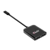 Club 3D USB Hub - CSV-1555 (3.2 USB-C to 2xDisplayPort, 4k60Hz)