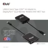 Club 3D USB Hub - CSV-1555 (3.2 USB-C to 2xDisplayPort, 4k60Hz)