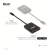 Club 3D USB Hub - CSV-1555 (3.2 USB-C to 2xDisplayPort, 4k60Hz)