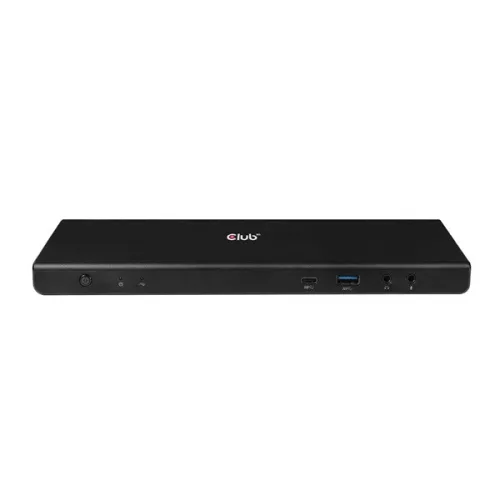 Club 3D Notebook Dokkoló - CSV-1562 (60W, 3.2 USB-C to 3xHDMI, 2x DP, 6x 3.2 USB-A, RJ45. 3,5 Jack)