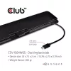 Club 3D Notebook Dokkoló - CSV-1564W65 (65W, 3.2 USB-C to 2xUSB-C, 5x USB-A,HDMI, PD, VGA, RJ45, SD, Micro SD, 3,5 Jack)