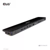 Club 3D Notebook Dokkoló - CSV-1565 (100W, USB-C to 5xUSB-A Gen 1, 2x USB-A 2.0, HDMI, DP,VGA, RJ45, Micro SD, 3,5 Jack)