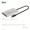 Club 3D Video Splitter - CSV-1574 (Thunderbolt 3 to Dual HDMI 2.0, 4K60Hz)