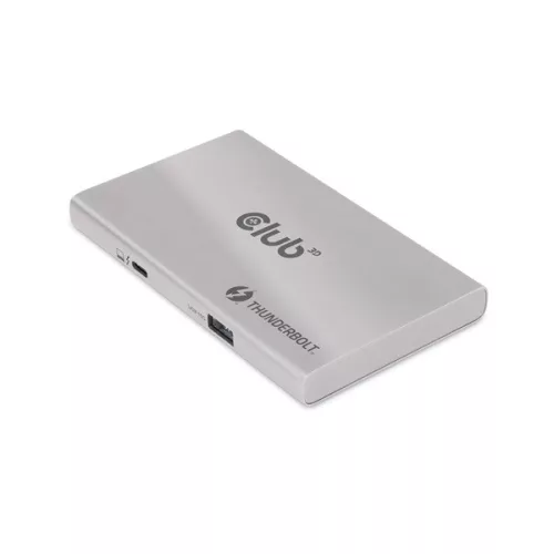 Club 3D USB Hub - CSV-1580 (Thunderbolt 4 to 3x Thunderbolt 4, 1x USB Gen2 Type-A, 100W DC, Max. 10Gbps)