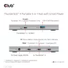 Club 3D USB Hub - CSV-1580 (Thunderbolt 4 to 3x Thunderbolt 4, 1x USB Gen2 Type-A, 100W DC, Max. 10Gbps)