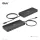 Club 3D Notebook Dokkoló - CSV-1581 (140W, Thunderbolt 4 to 3xThunderbolt 4, 3xUSB-A, SD, TF, RJ45, 3,5 Jack, DC)