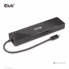Club 3D USB Hub - CSV-1584 (3.2 USB-C Gen 2 to USB-C, 2xUSB-A, USB-C 100W PD, HDMI, RJ45, 8K60hz)