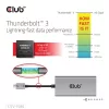 Club 3D Video Splitter - CSV-1586 (Thunderbolt 3 to Dual DisplayPort, 40Gbps, 4K60Hz)