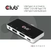 Club 3D USB Hub - CSV-1591 (3.1 USB-C Gen 1 to HDMI, 2.0 USB-A, USB-C 100W, 3,5 Jack, 4k60Hz)